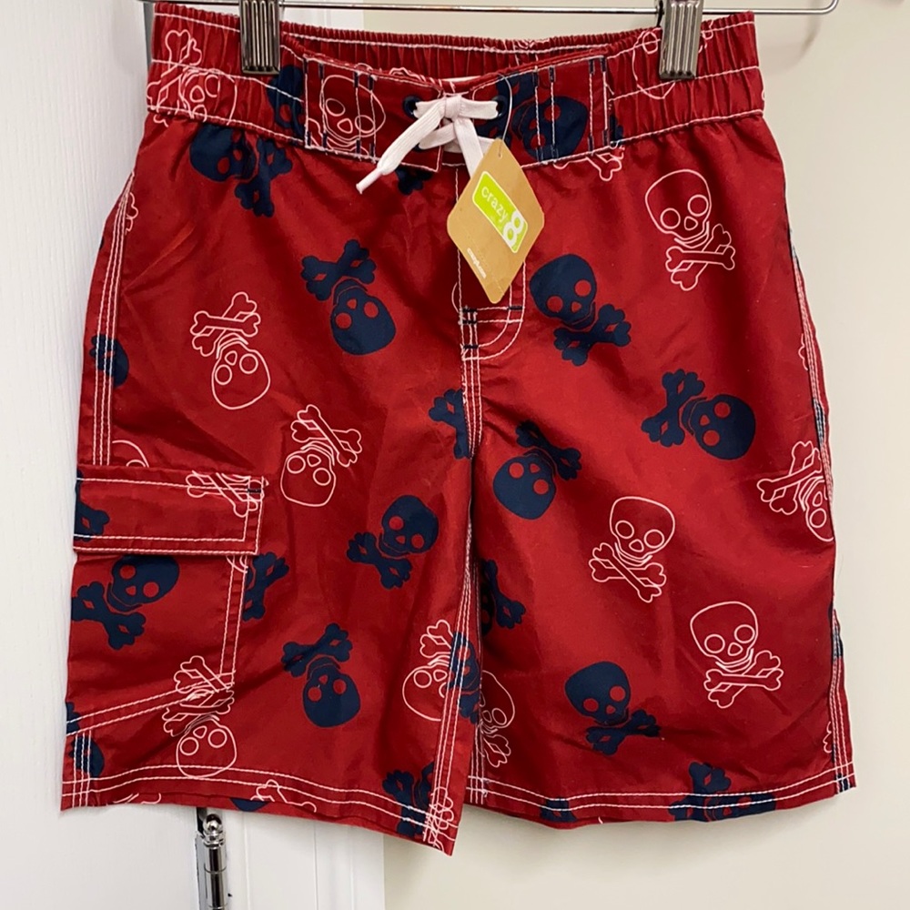 Crazy 8 Swim Trunks NWT size 5